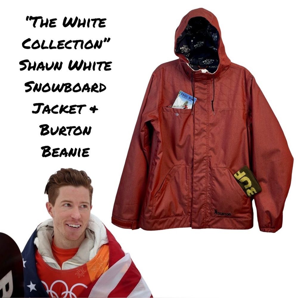 Burton “The White Collection” Shaun White Snowboard Jacket & Burton Beanie